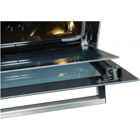 Aragaz Beko FBGT62110DXO, Gaz, 4 arzatoare, Aprindere electrica plita/cuptor, Grill, Rotisor, High-Efficiency Gas Burner, Timer, 60 cm, Inox [3]
