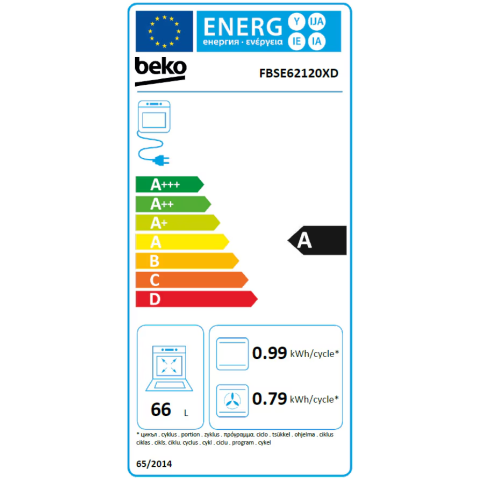 Aragaz Beko FBSE62120XD, Mixt, 4 arzatoare, Aprindere electrica, Gatire asistata cu ventilatie, Grill, 60 cm, Inox [5]