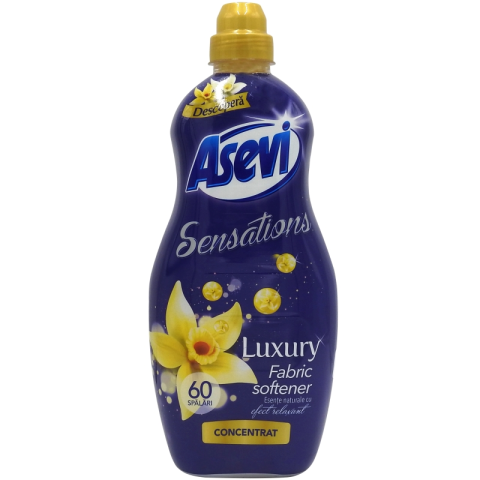 Detergent si Balsam rufe - ASEVI BALSAM RUFE CONCENTRAT SENSATIONS LUXURY 1.44L,60 SPALARI