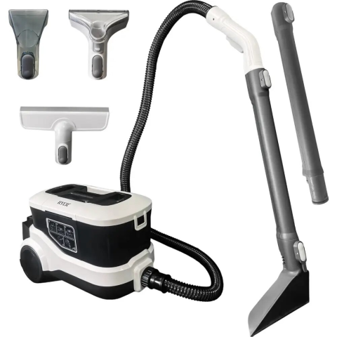 ARTICOLE DIVERSE - Aspirator cu Spalare Injectie-Extractie RYER PRO 5 IN 1, Putere 17.000Pa, 800W, Curatator de Pete, Potrivit Pentru: Covoare, Saltele, Tapiterii, Textile, Ferestre, Podele, Rezervor Apa Curata si Deter