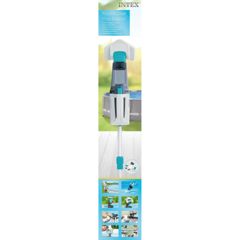 Aspirator de mana pentru piscine ZR100 Intex 28626, reincarcabil, autonomie 50 minute, capacitate 45 L/min, cu brat telecopic max 239 cm [3]