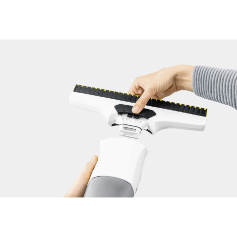 Aspirator pentru geamuri Karcher WV 7 Signature Line, autonomie 100 min, randament max. 300 m², rezervor 150 ml, recipient pulverizator cu laveta, detergent 20 ml, duza lata, duza ingusta, razuitor mu [1]