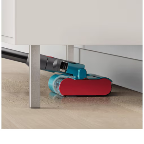Aspirator vertical cu spalare Dyson V15s Detect Submarine 448798-01, 660 W, 0.76 l, 240 AW, autonomie 60 minute, galben/nichel [4]
