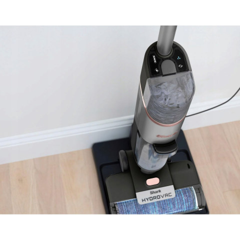Aspirator vertical cu spalare Shark, HydroVac, WD210EU, 120 W, 500 ml, gri, 3.95 kg [1]