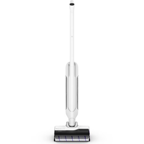 Aspirator vertical fara fir cu spalare Rowenta X-Clean 10 YY7540RO, 200W, 550 RPM, pana la 60 min autonomie, ecran LED, functie uscare & autocuratare, baza de incarcare cu suport accesorii, compatibil [1]