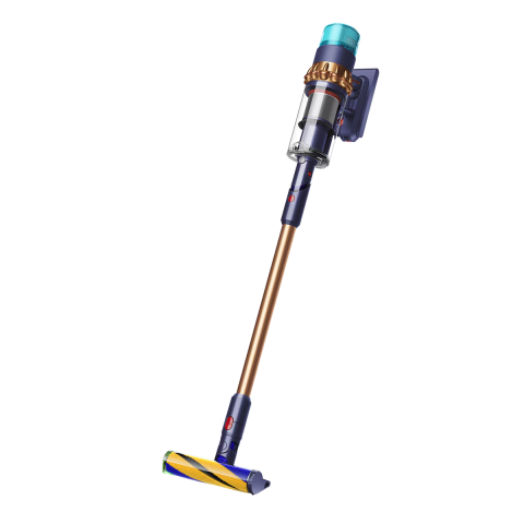 ELECTROCASNICE - RESIGILATE - Aspirator vertical fara fir Dyson Gen5 Detect Absolute 447002-01, autonomie 70 de minute, putere aspirare 280 AW, 752 W, 0.77 L, Albastru de Prusia/Cupru intens