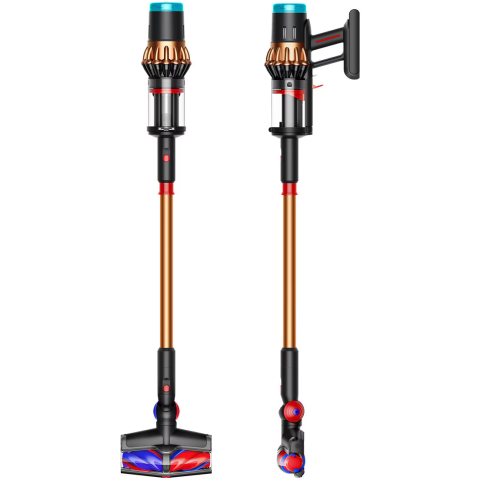 ELECTROCASNICE - RESIGILATE - Aspirator vertical fara fir Dyson V16 Piston Animal™ 492963-01, Matte black/Copper