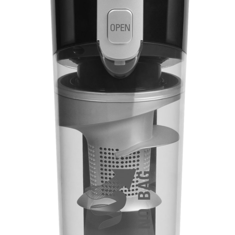 Aspirator vertical fara fir Rowenta RH6545WH AFE Light, 30W, 14.4V, autonomie 30 min, led incorporat, negru [2]