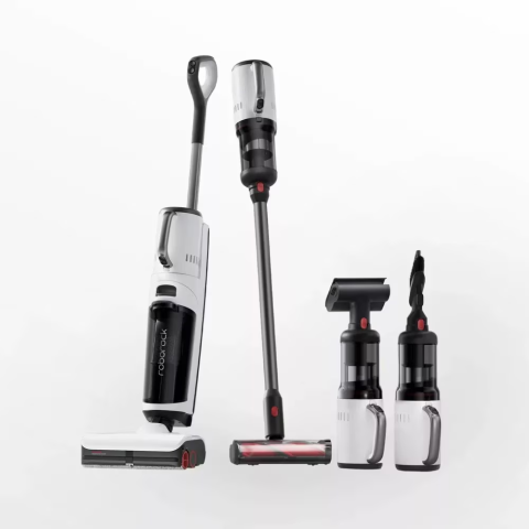 Aspirator vertical Roborock Dyad Pro Combo H1C1A01-01, 17000 Pa, autonomie pana la 60 min, alb-negru [1]