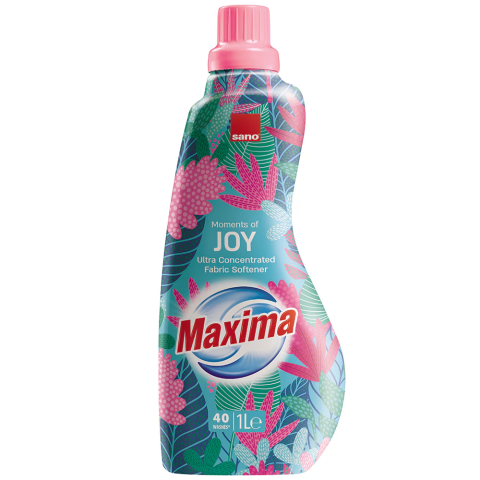 Casa, curatenie si menaj - Balsam de rufe ultra concentrat Sano Moments of Joy, 40 spalari, 1l