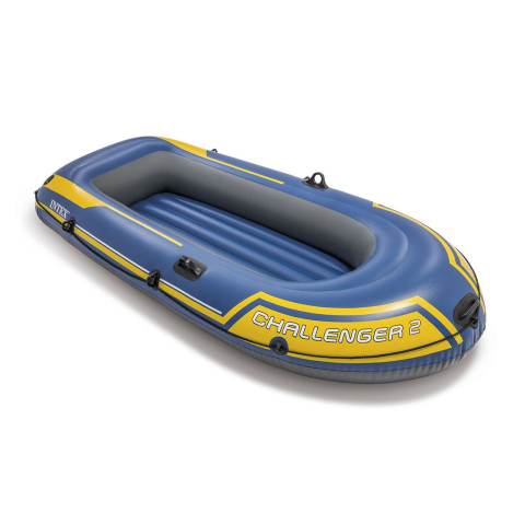 Barca gonflabila Intex Challenger 2, pompa + vasle incluse, 236x114x41 cm [1]
