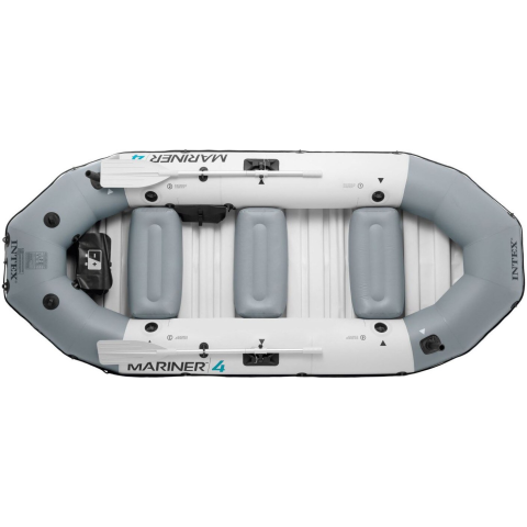 Barca gonflabila Intex Mariner 4, capacitate 500kg, 328cmx145cmx48cm [1]