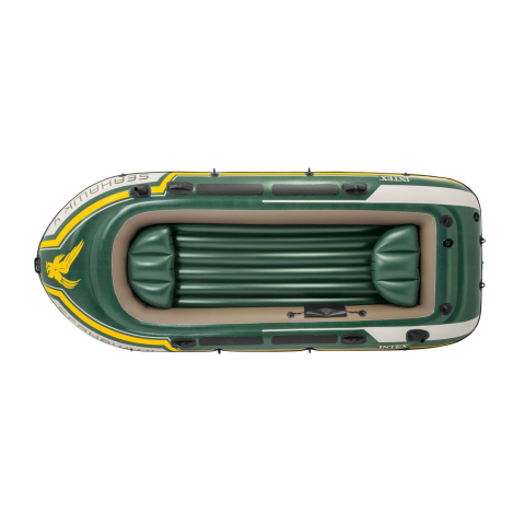 Barca gonflabila Intex Seahawk 4, pompa + vasle incluse, 3.5m x 1.45m [1]