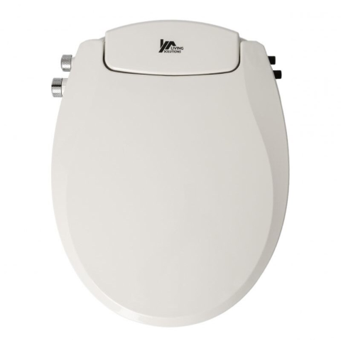Bideu non-electric Living Solutions TB-220, temperatura apei reglabila manual, inchidere capac/sezut hidraulica, 2 tije de spalare [3]