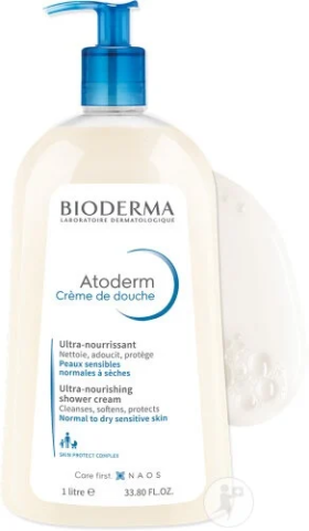 Bioderma Atoderm Cremă De Duş Ultra-HrănitoarPiele Sensibilă//Uscată/Atopică 1l [2]