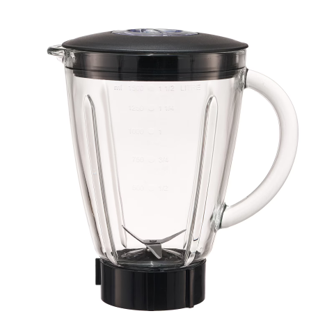 Blender Heinner HBL-550S, 550 W, 2 viteze + functie Pulse, Bol 1.5 l, Negru/Argintiu [2]
