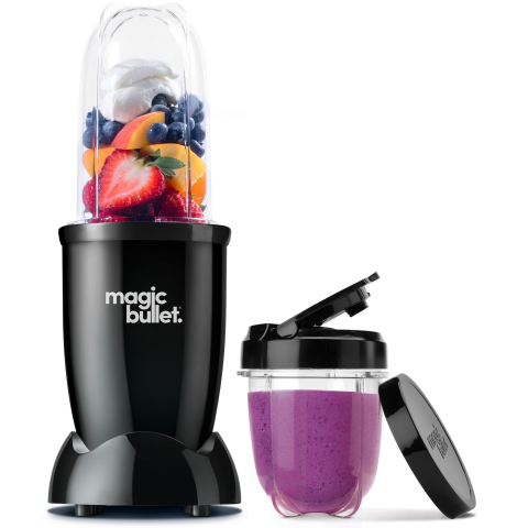 MASINI DE SPALAT VASE - Blender Nutribullet Magic 0C22300070, 200 W, 1 viteza, cupa 355 ml, cupa 560 ml, negru