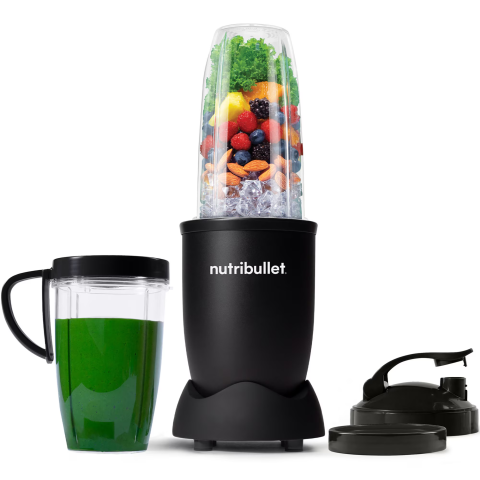 BLENDERE/MIXERE SI STORCATOARE - Blender Nutribullet Pro NB907MAB, 900 W, 1 viteza, 5 accesorii, negru