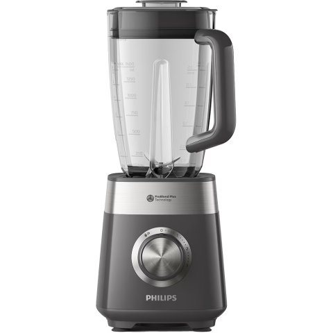 Blender PHILIPS Seria 5000 HR3020/20, 2l, 1000W, 3 trepte viteza, gri inchis-argintiu [1]