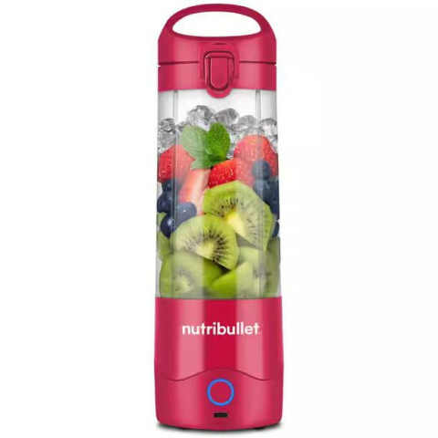 ARTICOLE DIVERSE - Blender portabil Nutribullet® NBP003MA, cupa 475 ml, USB-C, magenta