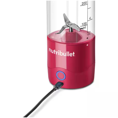 Blender portabil Nutribullet® NBP003MA, cupa 475 ml, USB-C, magenta [2]