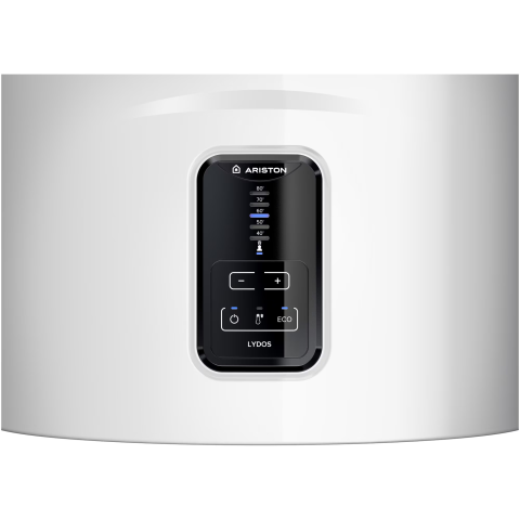 Boiler electric Ariston Lydos Eco 100, 1800 W, 100l, Tehnologie WaterPlus, Display digital, Eco Evo, T-MAX, TitanShield, Rezervor emailat cu Titan, Alb [2]