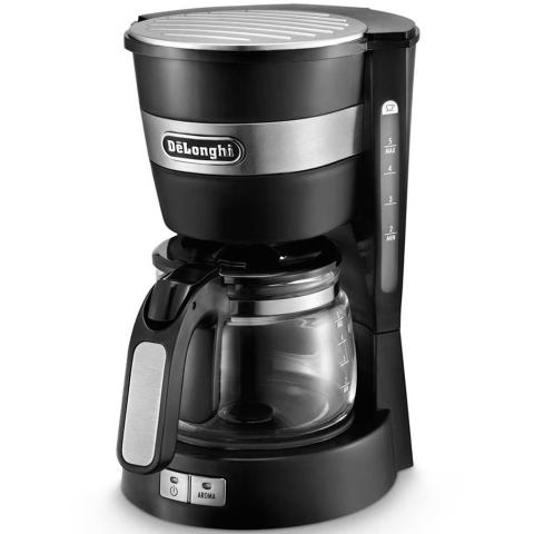 Cafetiera De'Longhi ICM 14.011.BK, 600W, 0.65 l, 5 cesti, Negru [1]