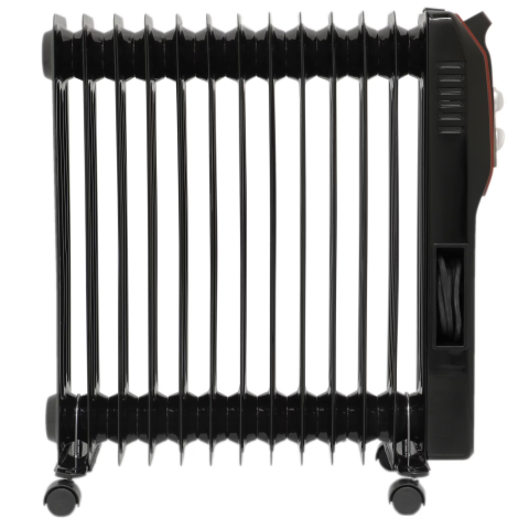 Calorifer electric cu ulei Star-Light YOH13B, 2500 W, 13 elementi 145 x 582 mm, 5 canale ulei, 3 trepte de putere, Termostat reglabil, Indicator luminos, Negru [2]