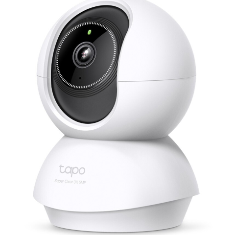 Camera de supraveghere Smart TP-Link Tapo C230 cu Pan/Tilt 360 grade, 5MP, 3K, 2880x1620, Utilizare Baby Monitor, Wireless, Night Vision, Detectare Smart AI, Two-Way Audio, Alarma sonora si luminoasa, [2]