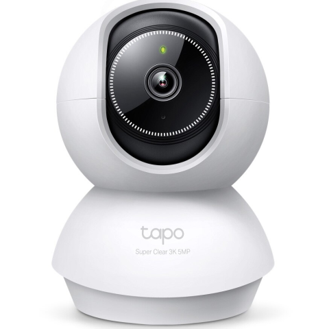 Camera de supraveghere Smart TP-Link Tapo C230 cu Pan/Tilt 360 grade, 5MP, 3K, 2880x1620, Utilizare Baby Monitor, Wireless, Night Vision, Detectare Smart AI, Two-Way Audio, Alarma sonora si luminoasa, [1]