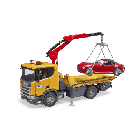 JUCARII - Camion tractare - Scania Super 560R, cu lumini si sunete, 1:16