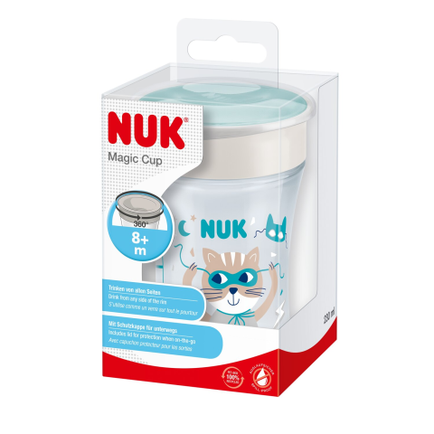 SANATATE SI WELLNESS - Cana Nuk Evolution Magic, 8 luni+, 230 ml, Gri