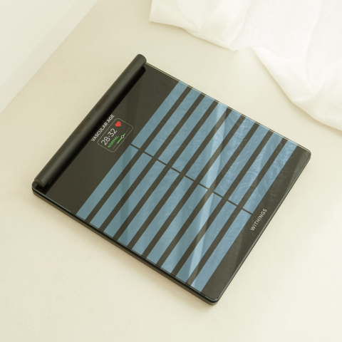 ARTICOLE DIVERSE - Cantar inteligent Withings Body Scan,WBS08, Tehnologie Position Control, Baterie li-ion reincarcabila, 4 senzori de greutate, Negru