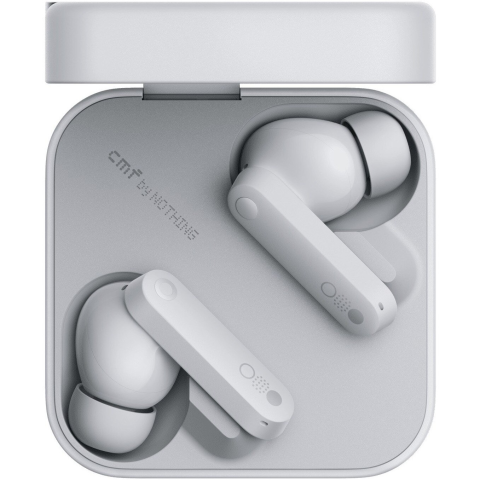 AUDIO, VIDEO SI COMPONENTE PC -RESIGILATE - Casti audio In-Ear CMF Buds by Nothing, Wireless, Bluetooth 5.3, ANC, IP54, Voice Assistant, Gri deschis