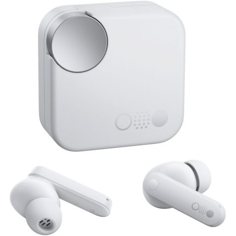 Casti audio In-Ear CMF Buds by Nothing, Wireless, Bluetooth 5.3, ANC, IP54, Voice Assistant, Gri deschis [1]