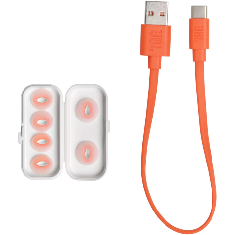 AUDIO, VIDEO SI COMPONENTE PC -RESIGILATE - Casti audio in ear JBL Tune Flex, True Wireless, Bluetooth, Active Noise Cancelling, IPX4, JBL Sound Fit, Alb