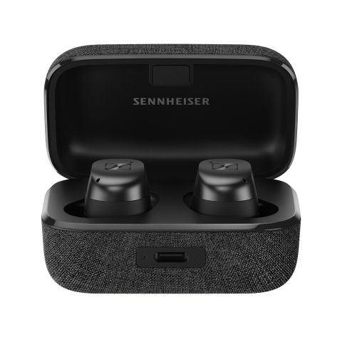 Casti audio In-Ear Sennheiser Momentum True Wireless 3, Bluetooth, Microfon, Grafit [2]