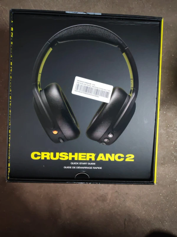 Casti Audio Over the Ear, Skullcandy Crusher Anc 2, Wireless, Bluetooth, True Black (RESIGILAT) [1]