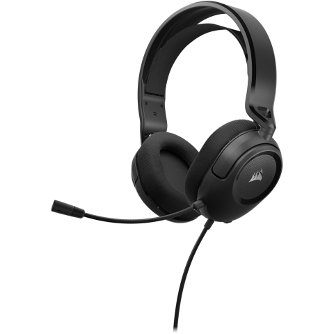 Casti gaming Corsair HS35 v2 Multiplatform, compatibile Xbox/PlayStation/Switch, 50mm audio drivers, microfon omni-directional, jack 3.5 mm, negru [3]