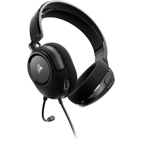 Casti gaming Corsair HS35 v2 Multiplatform, compatibile Xbox/PlayStation/Switch, 50mm audio drivers, microfon omni-directional, jack 3.5 mm, negru [2]