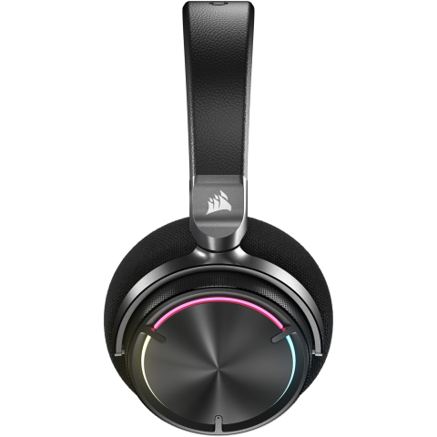 Casti gaming Corsair Virtuoso Max 2.4GHz wireless and Bluetooth® , Dolby Atmos®, active noise cancellation, PC, Mac, PS5/PS4, Switch, and mobile, graphene drivers, RGB, carbon [3]