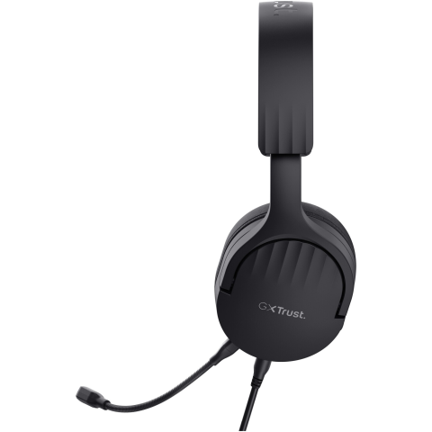 Casti Gaming cu fir Trust GXT489 FAYZO, headset, compatibil PC, PS5, PS4, Xbox Series X|S, Switch, Mobile, microfon, noise-cancelling, Negru [3]