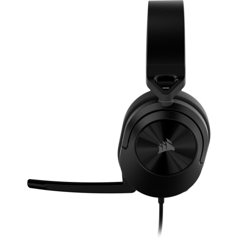 Casti gaming cu microfon Corsair HS55 Surround, Dolby Audio 7.1, conector USB & 3.5mm, Negru Carbon [1]
