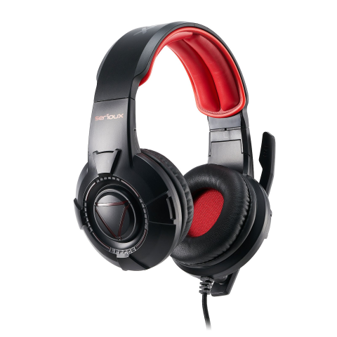 AUDIO, VIDEO SI COMPONENTE PC -RESIGILATE - Casti gaming Serioux Ruari, Negru