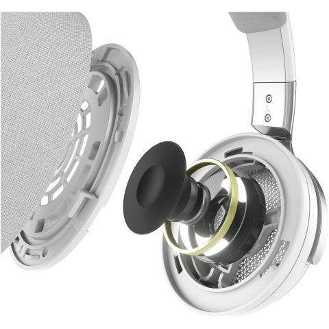 Casti gaming/streaming Virtuoso Pro Carbon Open Back, multiplatform, alb [3]