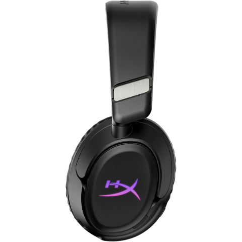 Casti gaming wireless HyperX Cloud Flight 2, iluminare RGB personalizabila cu placute detasabile pentru cupe, autonomie max 100 ore, 2.4GHz/Bluetooth, software NGENUITY, Instant Pair cu anumite laptop [3]