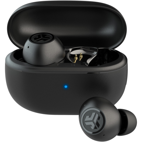 AUDIO, VIDEO SI COMPONENTE PC -RESIGILATE - Casti In-Ear JLAB Go Pop ANC, True Wireless, Bluetooth, ANC, Multipoint, Autonomie 24 ore, IP55, Black