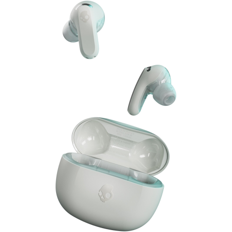 AUDIO, VIDEO SI COMPONENTE PC -RESIGILATE - Casti In-Ear Skullcandy Rail ANC, True Wireless, Bluetooth, Active Noise Cancelling, Bone Orange Glow