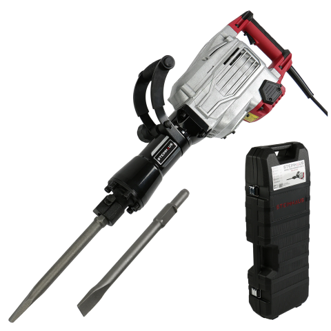 MASINI DE GAURIT SI INSURUBAT - Ciocan demolator Steinhaus PRO-DH1700, 1700W, 1400 BPM, 60J, mandrina SDS-HEX, kitbox, dalti