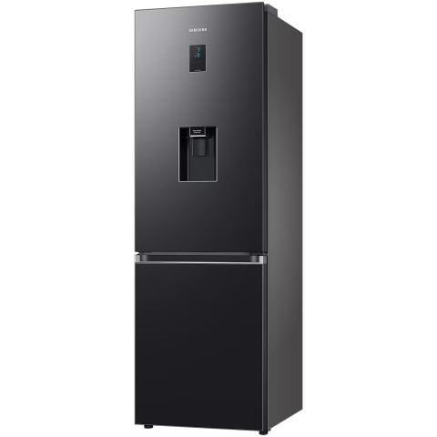 Combina frigorifica Samsung RB34C652EB1/EF, 341 l, Total No Frost, All-Around Cooling, Compresor Digital Inverter, Dozator apa, WiFi, Clasa E, H 185 cm, Dark Inox [2]